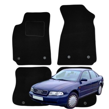 AUDI A4 B5 WELUROWE КОВРИКИ АВТОМОБИЛЬНЫЙ 1995-2001 B