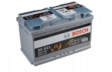 АККУМУЛЯТОР BOSCH S5A 80AH 800A P+ 0 092 S5A 110