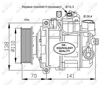 КОМПРЕССОР КОНДИЦИОНЕРА ПОДХОДИТ DO: AUDI Q7, BENTLEY CONTINENTAL, CONTIN