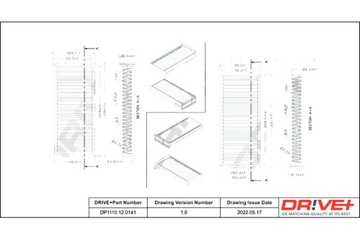 DRIVE+ ФИЛЬТР САЛОНА MITSUBISHI CARISMA 97-06 S TANDARD