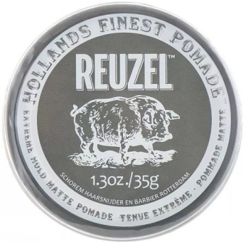 Reuzel Extreme Hold Matt Pomade мощный хвостовик Mat