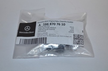 ПЕРЕКЛЮЧАТЕЛЬ ОТКРЫВАНИЯ КРЫШКИ БАГАЖНИКА БАГАЖНИКА MERCEDES-BENZ OE A1668707610