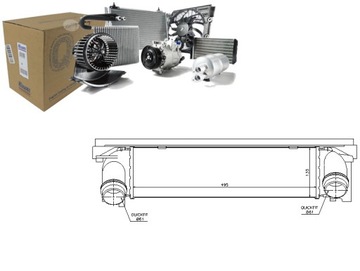 РАДИАТОР ВОЗДУХА DOLOTOWEGO BMW 1 (F20), 1 (F21