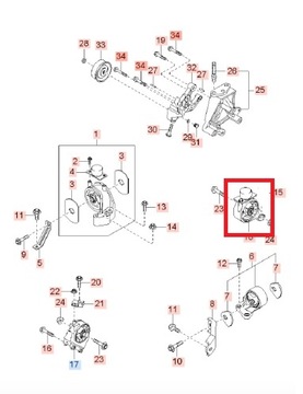 OEM ПОДУШКА ДВИГАТЕЛЯ 2193039800 (2193039801) DO KIA OPIRUS