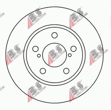 ДИСК ТОРМОЗНОЙ SUBARU IMPREZA 93-00