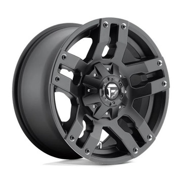 Fuel 1PC D515 PUMP 20x9 6x135/139.7 ET1 MATTE BLACK