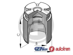 ПОРШЕНЬ, СУППОРТ ТОРМОЗА AUDI RENAULT VOLKSWAGEN AU