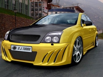 OPEL VECTRA C GTS * БАМПЕР ПЕРЕДНИЙ * DJ-TUNING