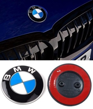 ЭМБЛЕМА BMW 82MM NA КАПОТ F07 F10 F11 F12 F13