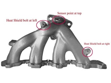 КОЛЛЕКТОР ВЫПУСКНОЙ CAPTIVA 2.4 ,OPEL ANTARA 2.4