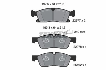 КОЛОДКИ ТОРМОЗНЫЕ - КОМПЛЕКТ Q+ 2297701