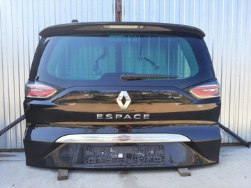 RENAULT ESPACE V КОМПЛЕКТНА ЗАДНЯ КРИШКА TEGNE