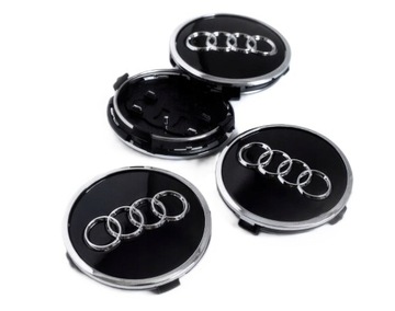 AUDI A3 A4 A6 Q7 KAPSLE КОЛПАЧКИ КОЛПАЧКИ 61MM/58MM 4M0601170