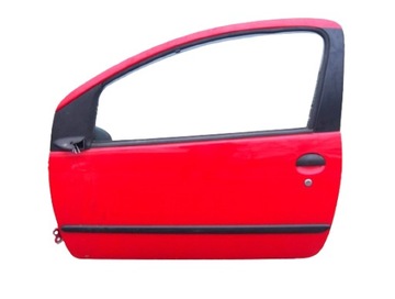 ДВЕРЬ ЛЕВАЯ КОМПЛЕКТНЫЕ CITROEN C1 PEUGEOT 107 TOYOTA AYGO 2005-2014R КРАСНЫЕ