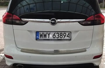 OPEL ZAFIRA C - НАКЛАДКА ХРОМ ХРОМOWANA NA КРЫШКУ БАГАЖНИКА