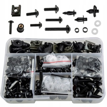 195PCS FAIRING BOLTS SCREWS CLIPS НАБОР