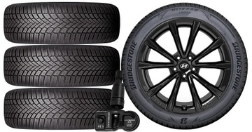 НОВЫЕ ШЕСТЕРНИ ЗИМА HYUNDAI GRAND SANTA FE BRIDGESTONE 235/60R18+TPMS