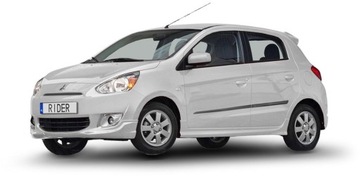 НАКЛАДКИ БОКОВЫЕ MITSUBISHI SPACE STAR, 2014- ,