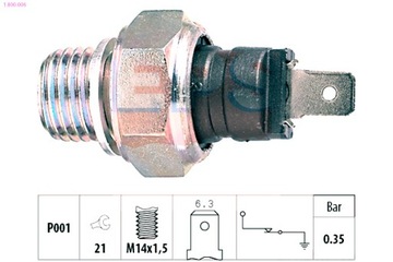 EPS ДАТЧИК ДАВЛЕНИЯ МАСЛА RENAULT CITROEN VOLVO SAAB