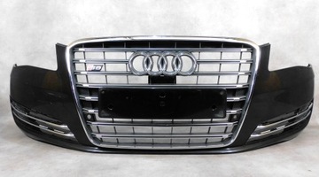 AUDI A8 D4 4H БАМПЕР ПЕРЕД ПЕРЕДНИЙ РЕШЁТКА S8