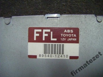 TOYOTA COROLLA E11 1.3 БЛОК УПРАВЛЕНИЯ ABS 89540-12410