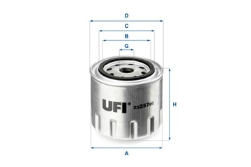 UFI ФИЛЬТР МАСЛА VOLVO 140 240 260 340-360 740 760 780 850 940 940 II