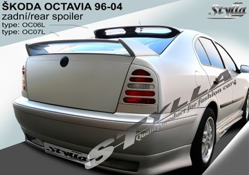 СПОЙЛЕР АНТИКРЫЛО DO SKODA OCTAVIA MK1 96-- 2 TYPY