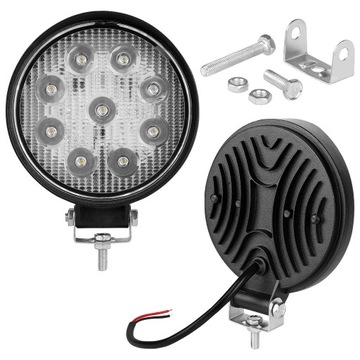 ФАРА РАБОЧАЯ LED (СВЕТОДИОД ) 27W ПРОТИВОТУМАНКА ПРОЖЕКТОР 12V 24V