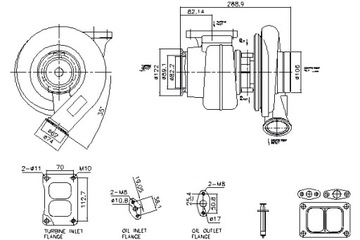 NISSENS КОМПРЕСОР VOLVO FH FM FMX D13A360-D13H440 09.05-