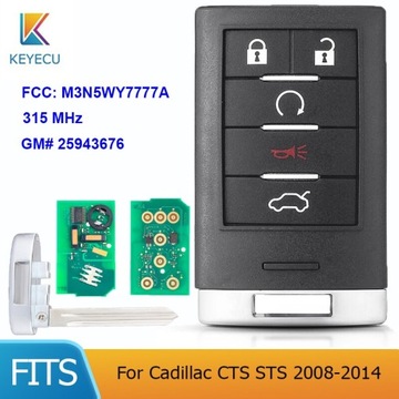 HZ ДЛЯ CADILLAC CTS STS 2008-2014 FCC: M3N5WY7777A