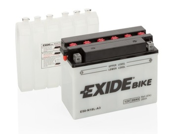 АККУМУЛЯТОР МОТОЦИКЛЕТНЫЙ 20 AH EXIDE E50-N18L-A3