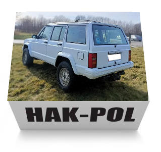 JEEP CHEROKEE 1988DO97 XJ КРЮК HOLOWNICZY+7PIN/13P