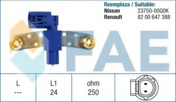 ДАТЧИК ОБОРОТОВ ВАЛА ШАТУННЫЕ. RENAULT