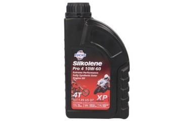 МАСЛО МОТОРНОЕ 4T 10W60 SILKOLENE PRO 4 1L 4T ESTROWY, API SN JASO MA-2 SYN