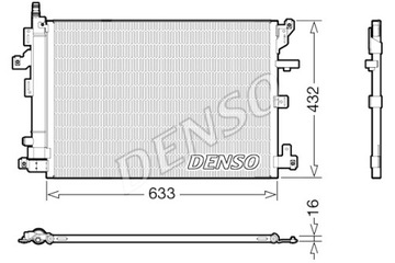 DENSO КОНДЕНСАТОР КОНДИЦИОНЕРА VOLVO XC90 I 2.4D 3.2 10.02-12.14