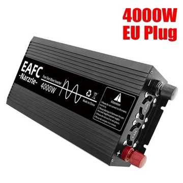 ПРЕОБРАЗОВАТЕЛЬ 4000W ПОЛНЫЙ SINUS 12V 230V