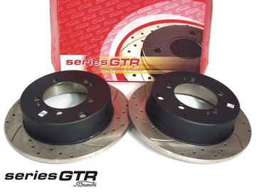 ДИСКИ ТОРМОЗНЫЕ WIERCONE BOZARTO GTR 262MM MITSUBISHI ECLIPSE LANCER OUTLANDER ЗАД