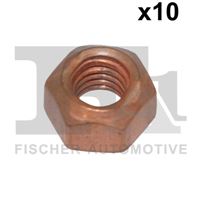 FISCHER ГАЙКА M6X1.0 SW10 CU /10 ШТ/ DIN980 SW10 DIN980 MIEDZ