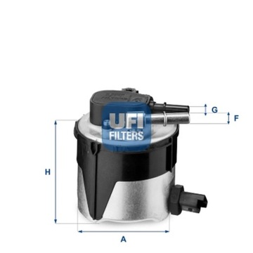 ФИЛЬТР ТОПЛИВА UFI 55.170.00