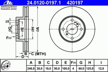 ДИСК ТОРМОЗНОЙ SUZUKI LIANA 01-07 WEN.