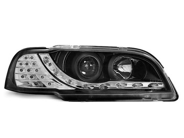 ФОНАРИ РЕФЛЕКТОРЫ VOLVO S40 V40 96-00 LED (СВЕТОДИОД ) BLACK