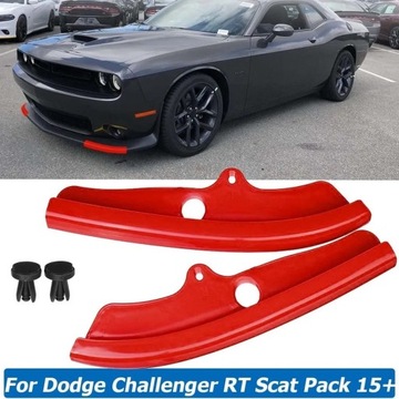 НАКЛАДКИ OCHRONNE БАМПЕРА BANANY DODGE CHALLENGER RT SCAT PACK 2015-