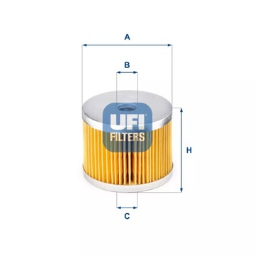 ФИЛЬТР ТОПЛИВА ДИЗЕЛЬ ВКЛАДЫШ UFI