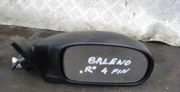 SUZUKI BALENO 99-02 ЗЕРКАЛО ПРАВОЕ 4 PIN