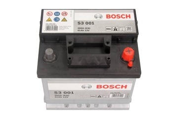 BOSCH АККУМУЛЯТОР 12V 41AH/360A L- 207X175X175 S3