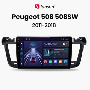 РАДИО JUNSUN ДЛЯ PEUGEOT 508 508SW 2011 - 2018 2DIN 1 32 ANDROID WIFI