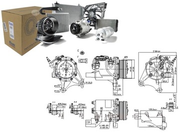 КОМПРЕССОР КОНДИЦИОНЕРА NISSENS 890327 CHEVROLET UPLANDER 06- NISSENS