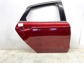 TÜREN RECHT ZURÜCK FORD MONDEO MK5 SEDAN/LIMUZYNA RUBY RED