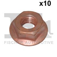 FISCHER ГАЙКА Z KOL.M10X1.25 SW17FL 24MM 10SZ SW17 KOLNIERZ MIEDZ SAMOK