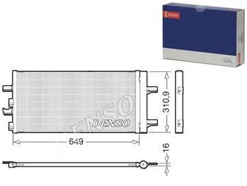 КОНДЕНСАТОР КОНДИЦИОНЕРА МИНИ F55 F56 F57 CLUBMAN F54 1.2-2.0D 09.13-